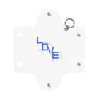 みかんの実のアクスタケース ペンライトLOVE blue Mini Clear Multipurpose Case