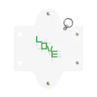 みかんの実のアクスタケース ペンライトLOVE green Mini Clear Multipurpose Case