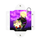 どるちぇ＊うさぎの《ハロウィン》03＊狼ちわわ男＊紫背景 Mini Clear Multipurpose Case