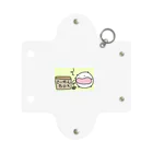 ダイナマイト87ねこ大商会の賽銭箱にドングリを入れるのがへたっぴなねこです Mini Clear Multipurpose Case