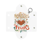 IZANAMI by Akane YabushitaのSpread Your Love Like a Fever Mini Clear Multipurpose Case