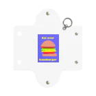  mouth monsterのCal over hamburger Mini Clear Multipurpose Case