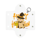 ハク先生《ほのぼの系イラスト描いてます》のハロウィン わんこ Mini Clear Multipurpose Case