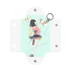 Reina_1104_13の曲がり角に空飛ぶコーギー Mini Clear Multipurpose Case