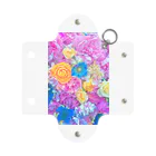 MoMoMの花柄 Mini Clear Multipurpose Case