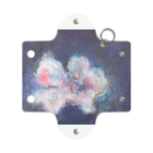 神藤リタgoods shopのflower in blue Mini Clear Multipurpose Case