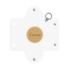 Own Your Life -SUZURI-のCocoa ミニクリアマルチケース（クッキー） Mini Clear Multipurpose Case