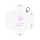 RABBIT のうさぎ Mini Clear Multipurpose Case