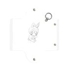 dopperuのおこうさちゃん Mini Clear Multipurpose Case