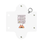 165の店のLOGO A　【FUNNY MERRY PARTY】  Mini Clear Multipurpose Case