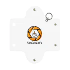 ForCusCaFeのForCusCaFeロゴ Mini Clear Multipurpose Case