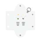 L_arctoaのカマキリの昼と夜の複眼（絵文字、背景透過ver） Mini Clear Multipurpose Case