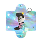 𝙈𝙊𝙈𝙊'𝙨 𝙎𝙝𝙤𝙥のホログラム&panda-02 Mini Clear Multipurpose Case