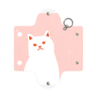 MOMOSUZUMEのしろねこ Mini Clear Multipurpose Case