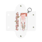 日菜乃🐶の春の花が咲く 미니 투명 동전 지갑