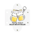 イラスト MONYAAT のBEER!BEER!BEER! A Mini Clear Multipurpose Case