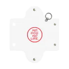 ネタマミレンのNo Dog No Life Mini Clear Multipurpose Case