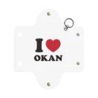 キッズモード某のI love okan Mini Clear Multipurpose Case