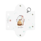 ERIMO–WORKSのSweets Lingerie mini clear multi case "Mont Blanc" ミニクリアマルチケース