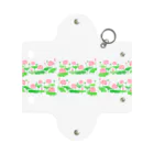 yumyamのここが蓮池になるイラスト(小さい柄) Mini Clear Multipurpose Case