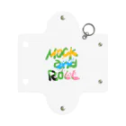 Mock’n RollのMOCK and ROLL 手書きロゴ Mini Clear Multipurpose Case