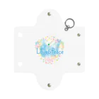 Love＆PeaceのLove＆Peace大人用ロゴ Mini Clear Multipurpose Case