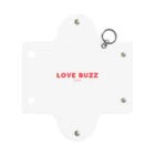 LOVEBUZZのLOVEBUZZ logo RED ミニクリアマルチケース