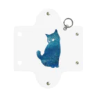 WAMI ARTの宇宙猫 Mini Clear Multipurpose Case
