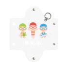 8anna storeのBIKINI GIRLS／ビキニガールズ 白文字バージョン Mini Clear Multipurpose Case