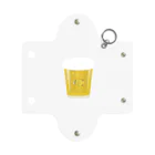 ときちゃん@ビールと動物のイラストをゆるく描くひとのさかなビール Mini Clear Multipurpose Case