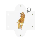 flatcoatedretrieverのgolden retriever Mini Clear Multipurpose Case