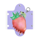 Pukpuの苺蛙 ミニクリアマルチケース