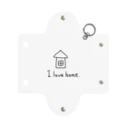 シンプル屋さんのI love home． Mini Clear Multipurpose Case