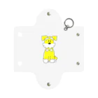 さきとも(muggy)のお店のレトロなミニチュアシュナウザー #犬 Mini Clear Multipurpose Case