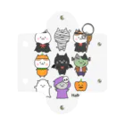 もちぱっちのHalloween🎃ねこさん2 ミニクリアマルチケース