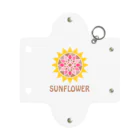 WISSCOLOR【ｳｨｽﾞｶﾗｰ】のSUNFLOWER【ピンク】 Mini Clear Multipurpose Case