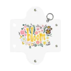 IZANAMI by Akane Yabushitaの🌸 満開の花束（イエロー） Mini Clear Multipurpose Case