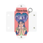 TSUKIKOU SHOP の投げキッスの女の子 Mini Clear Multipurpose Case