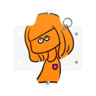 おしお屋のORANGE GIRL ミニクリアマルチケース