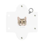 みきぞーん｜保護猫 ミッキー画伯と肉球とおともだちのlizu Mini Clear Multipurpose Case