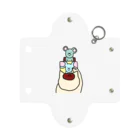 ＋Whimsyの似顔絵師ねこ Mini Clear Multipurpose Case