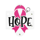 Fred HorstmanのBreast Cancer HOPE  乳がんの希望 Mini Clear Multipurpose Case