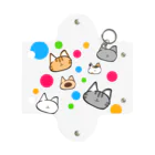 まるねこのねこグッズ(ドットカラー) Mini Clear Multipurpose Case