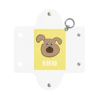 inuのinu yellow Mini Clear Multipurpose Case