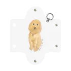 hawkのstandard poodle 『ily』 Mini Clear Multipurpose Case