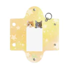 猫カフェにあにゃあグッズショップのみたらしちゃんわさびちゃんコンビのチェキケース Mini Clear Multipurpose Case