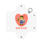 スロータイプ書店 Slowtype BooksのBRAVE ブレイブ 勇者 カラー版 261 Mini Clear Multipurpose Case