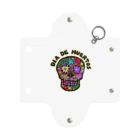 sandy-mのメキシコ風ドクロ Dia de muertos Mini Clear Multipurpose Case