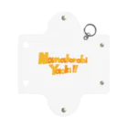 ポジティブことわざの【ことわざ】Nanakorobi Yaoki!! Mini Clear Multipurpose Case