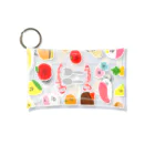 るんのへやの食べものフレンズ Mini Clear Multipurpose Case